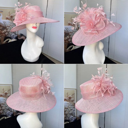 Wedding hat for women linen - for,
