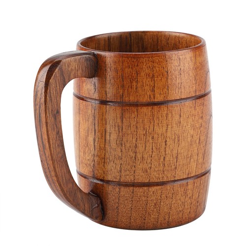 Natural wooden beer cup - ♮natural,