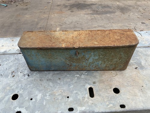 Fordson tractor tool box - tractor,