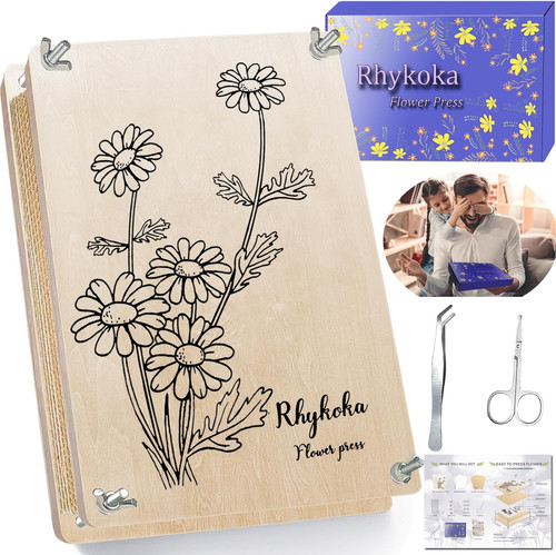 Large flower press kit - flower,