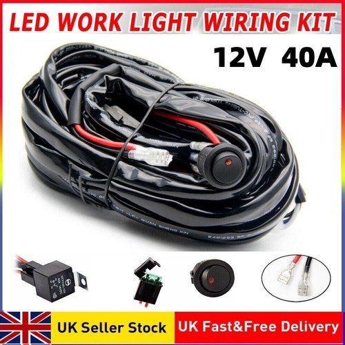 12v 40a led work light - 40a, bar