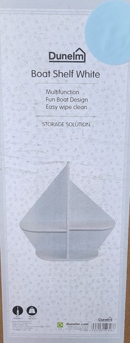 Dunelm white boat shelf h50 - dunelm,