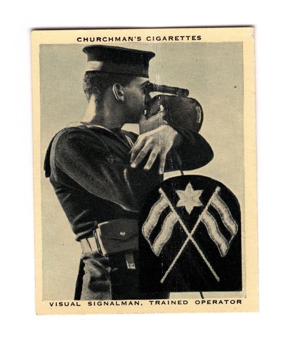Churchman royal navy - card, #18