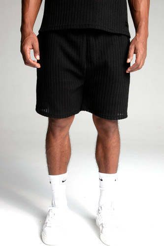 Siksilk mens black textured - mens,