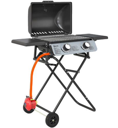 Foldable gas bbq with - foldable,