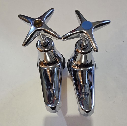 Pair chrome crosshead basin - ​pair,