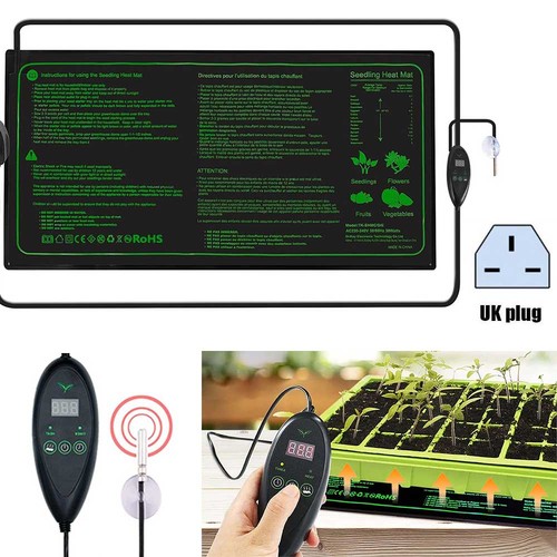 Seedling heat mat with - seedling,