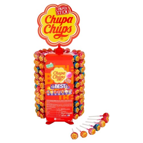 200 chupa chups lollies and - 200,