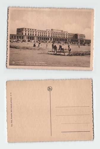 Vintage postcard ostend - postcard,