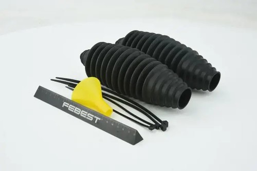 Steering rack gaiter front - rack,