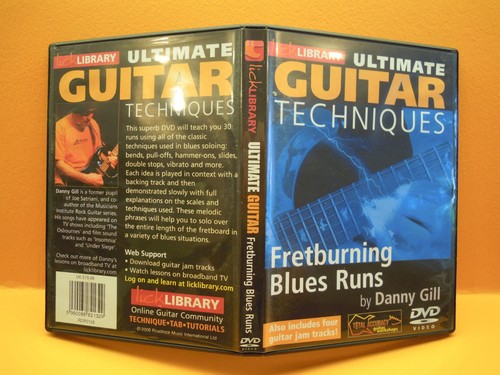 Lick library guitar tutors - library,