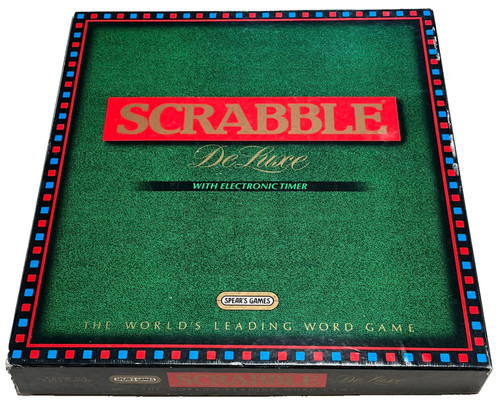 Scrabble deluxe game large - scrabble,