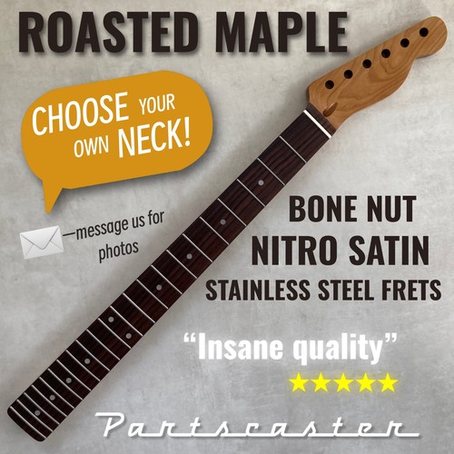 Roasted maple rosewood neck - roasted,