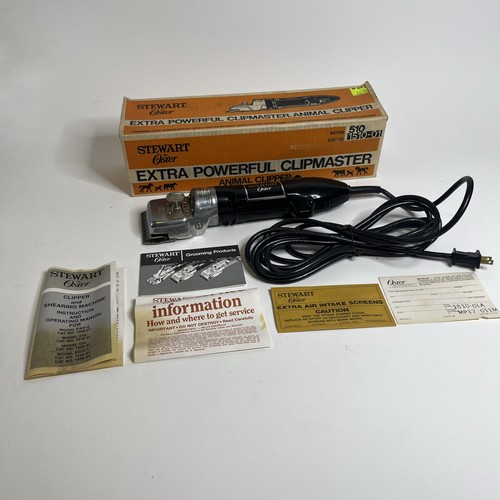 Stewart oster clipmaster 510a - stewart,
