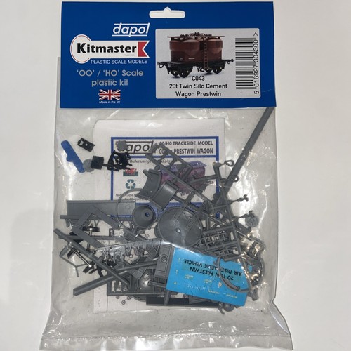 Dapol c043 20t twin silo - twin,