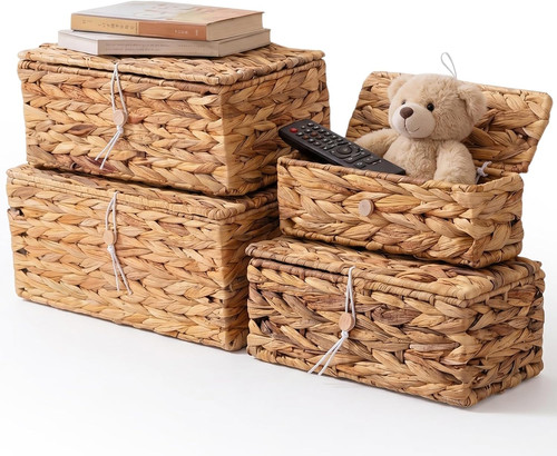 Large wicker storage - large,