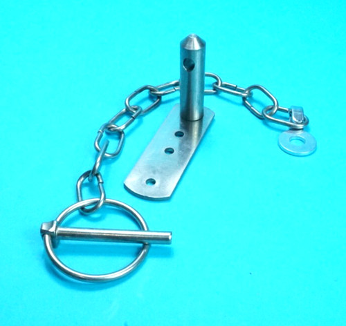 Top door receiver - &, pin