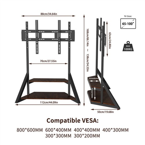 For 100 large - 32"-100",