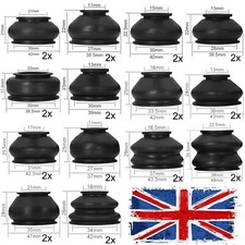 28pcs Multipack Ball Joint Boot Suspension Steering Dust Cover Tie Rod Linkage,
