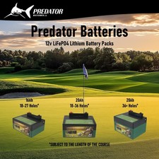 Predator Batteries 12v 16, 20