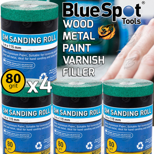 Sandpaper sanding roll 80 - sandpaper,
