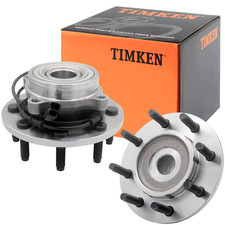 2pc TIMKEN Wheel Bearing and Hub w/ ABS 8 Lug for Dodge Ram 2500 3500 4x4 NJ