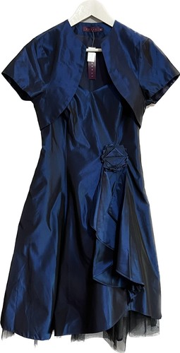 Debut blue fit flare - blue,