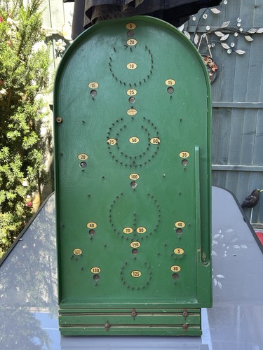 Vintage bagatelle pinball game - pinball,
