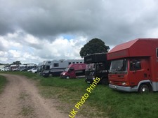Photo 6x4 Betley Show: horse lorry park  c2016
