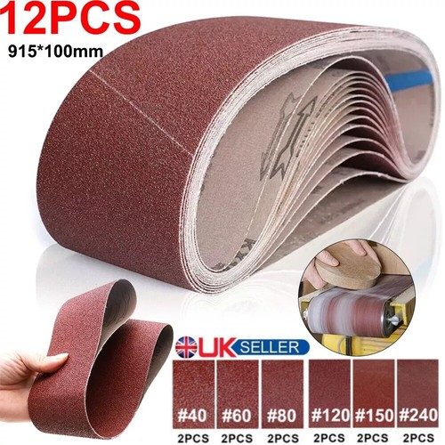 915x100mm sanding belts - 915x100mm,