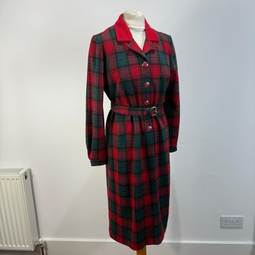 Vintage check red - red, green