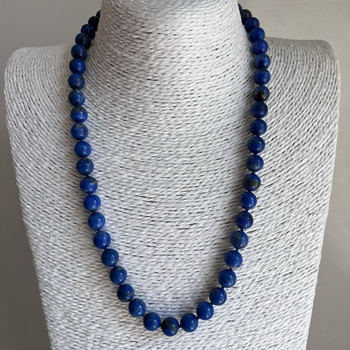 Vintage lapis lazuli beaded - lapis,
