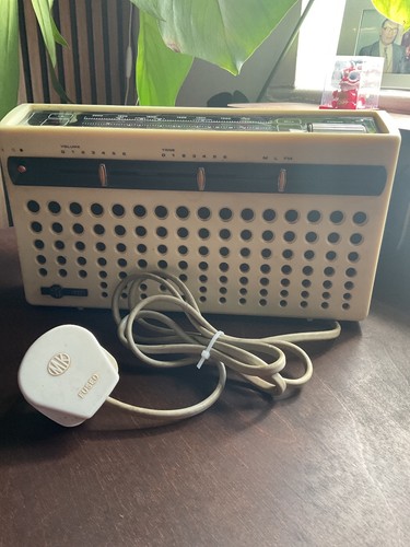 Vintage retro tube radio with - tube,