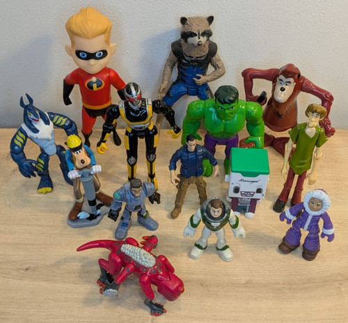 Action figures job lot bundle - figures,