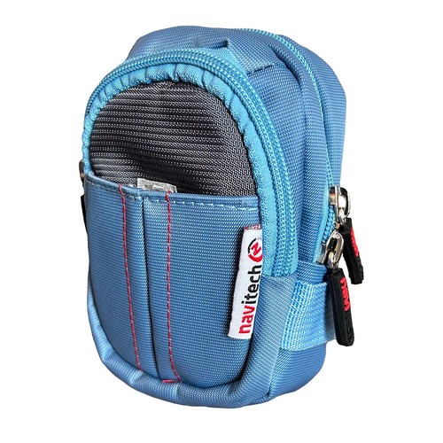 Navitech blue compact camera - blue,