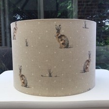 Rabbit Hare Country Lampshade Ceiling Bedside table lamp shade Cottage