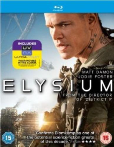 Elysium blu ray matt - elysium,