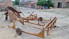 Flat 8 bale sledge used but in good working condition 