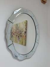 Venezia Oval Glass Mirror 19"