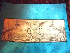 1920's Aviation tapestry - Lindberg-Chamberlin-Byrd-Ruth Elder-Nungesse & Coli.