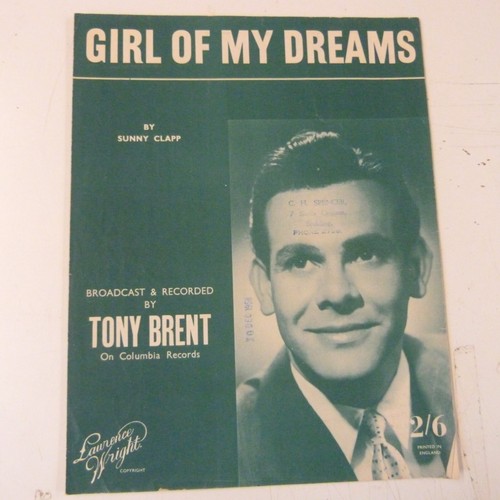 Song sheet girl dream - my,