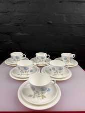 Wedgwood Ice Rose Tea Trios