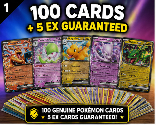 100 pokémon card mystery - 100,