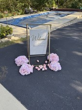 Welcome To Our Beginning Sign 