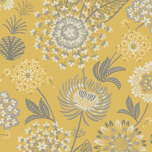Arthouse vintage bloom mustard - bloom,