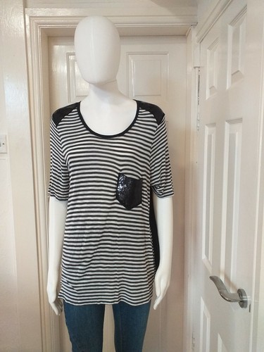 Pause cafe striped - top, with