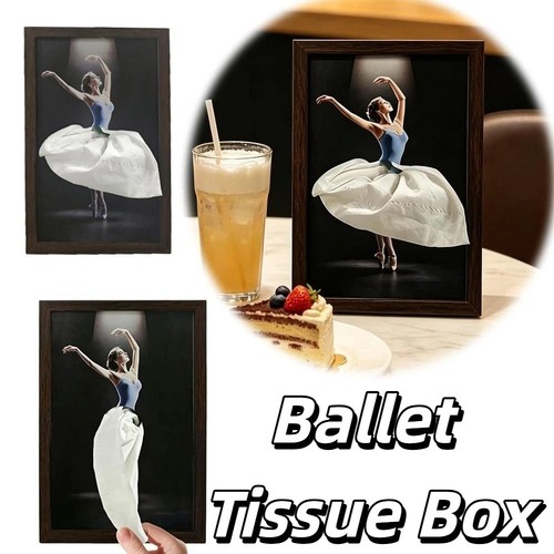 Ballet dancer tissue - tissue, box