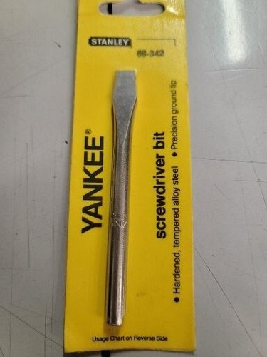 Stanley yankee screwdriver bit - screwdriver,