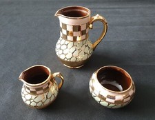 Vintage Sadler Pottery Gold