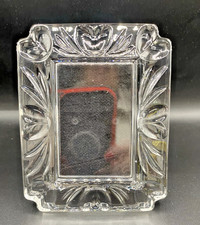 Waterford Crystal With Love Hearts Photo Frame 4x5 Holds 2x3 Photo